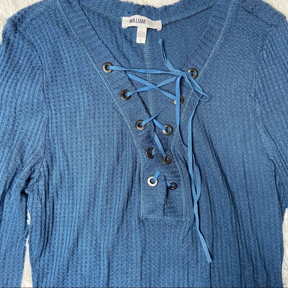 William Rast Long Sleeve Top - Picture 3 of 4